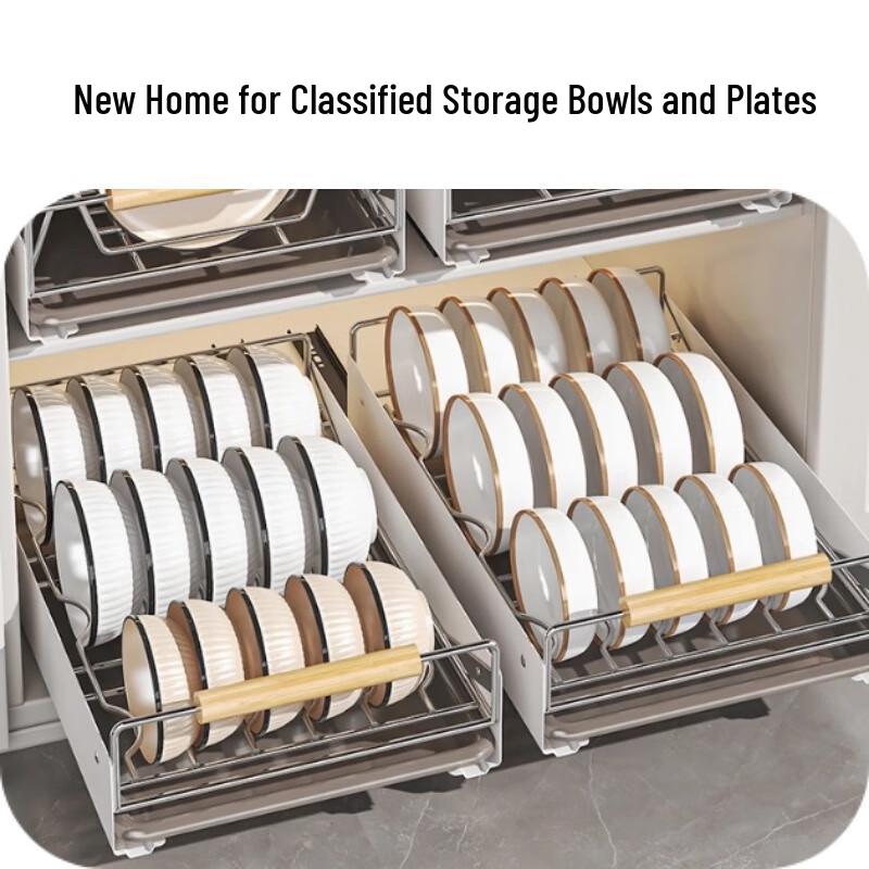 Ausziehbarer Stauraum unter der Spüle