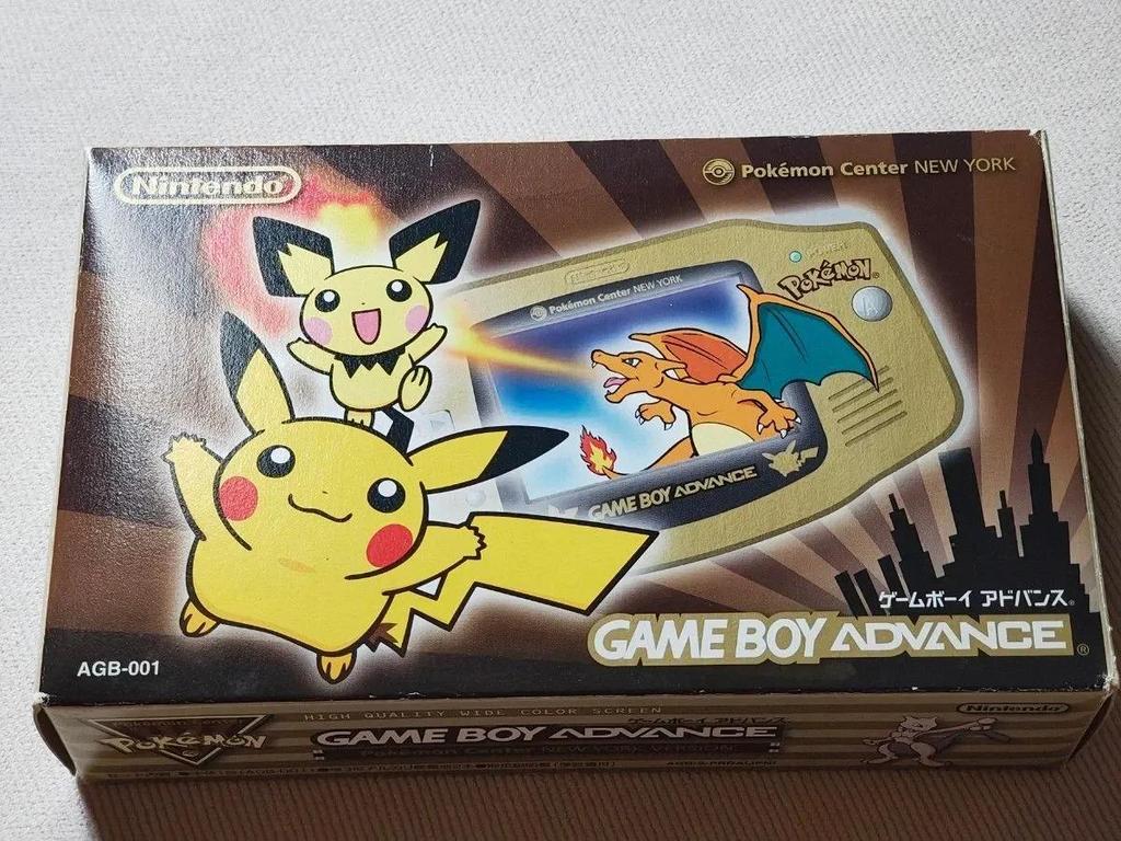 Nintendo GBA Console Pokémon Center New York Exclusive