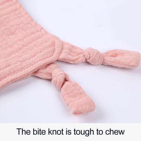 Animal Loveys for Babies Soothing Towel Muslin Security Blanket Panda Rabbit Self-Soothing Anti-Drop Towel for Sleeping Newborns