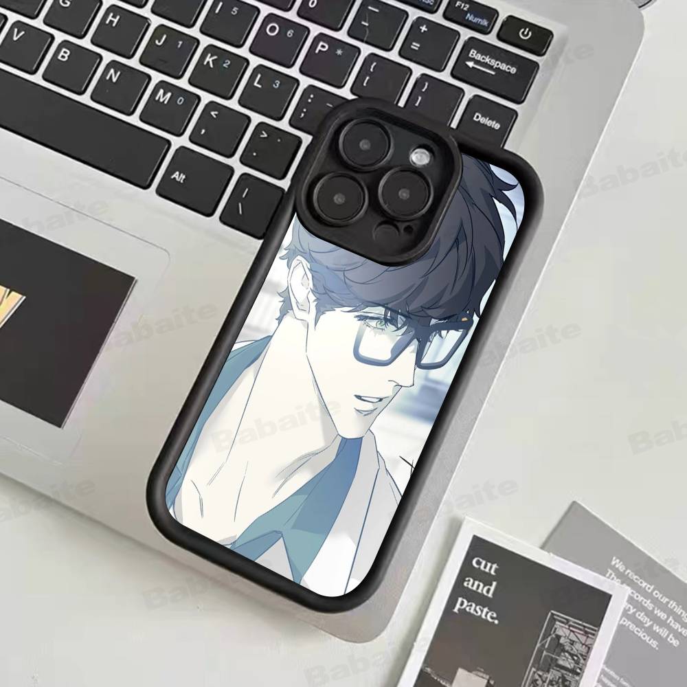 Nerd Project bl Anime For iPhone 17 Pro Max 16 15 14 13 12 11 Plus Black Soft Phone Cover