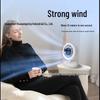 Bladeless Desktop Oscillating Fan with LED Light