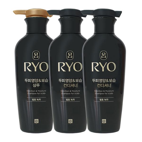 RYO Classic Scalp Nourishing Shampoo 400ml + Conditioner 400ml x2