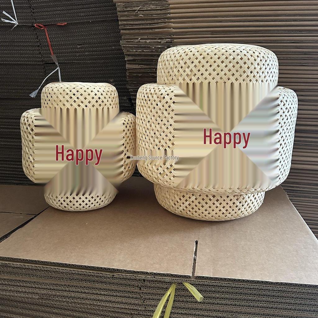 Chinese Wedding Photography Props: Rattan Hollow Lanterns with Red Background Decoration