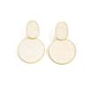 Ingemark Simple Geometric Round Drop Earrings for Women 2026 New Trend Elegant Pendant Earrings Aesthetic Wedding Bridal Jewelry