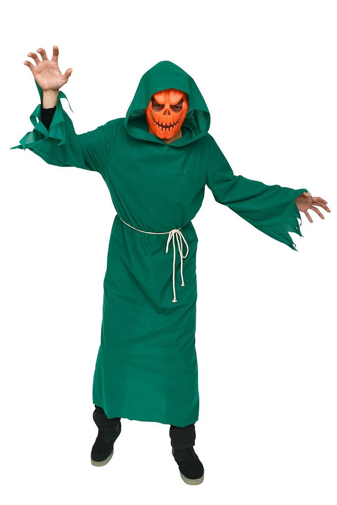 Party City Horror Scream Cosplay Pumpkin Green