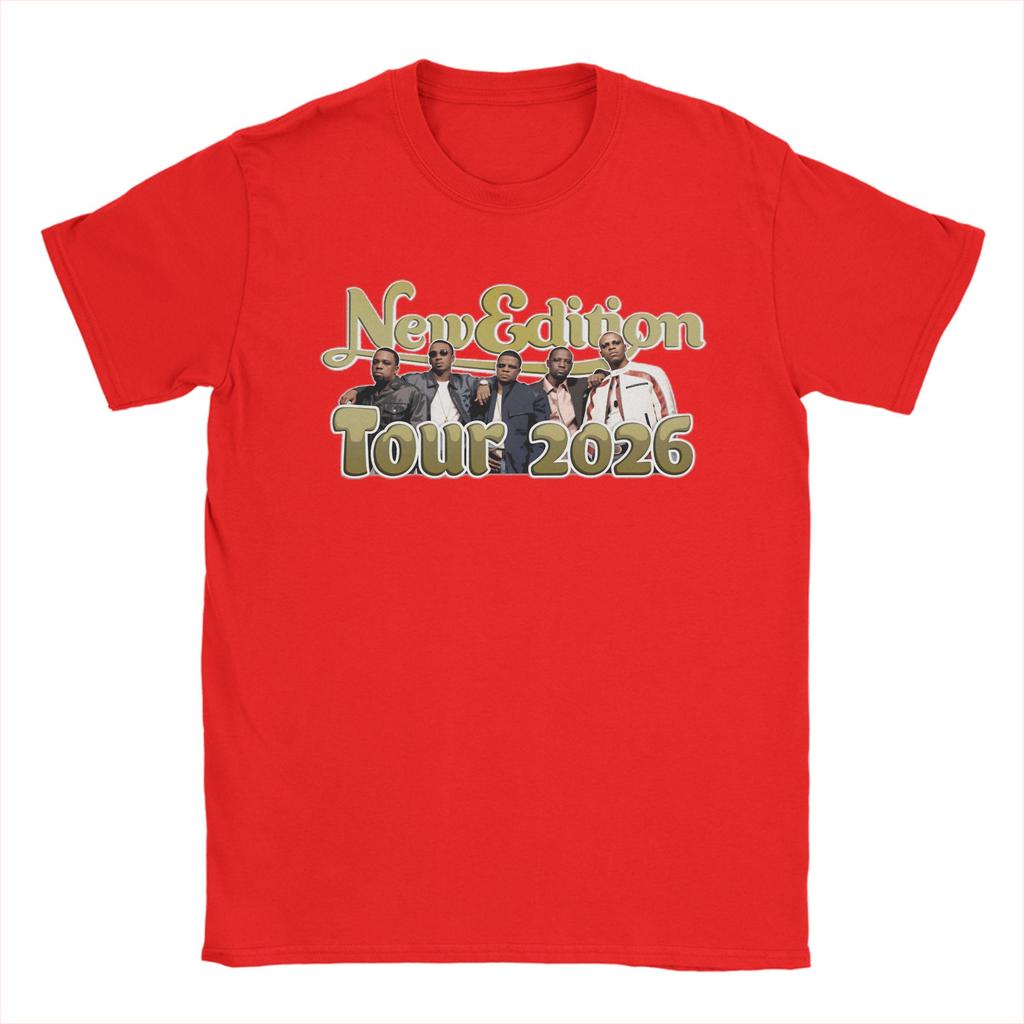 New EEditions Way Tour 2026 TShirt Summer Harajuku TShirts Unisex Pure Cotton Round Neck Clothing ShortSleeved Vintage Tshirt