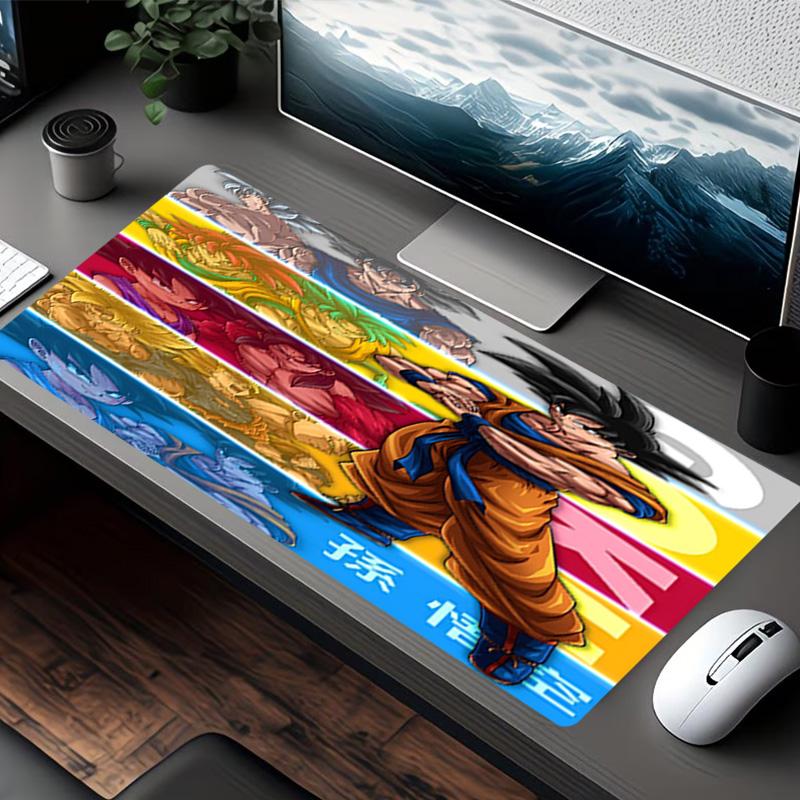 DRAGON BALL Print Mouse Pad, for Keyboard Pad Laptop PC Mat for Office Home Use, Desk Decor, Perfect Birthday Gift for Gamers
