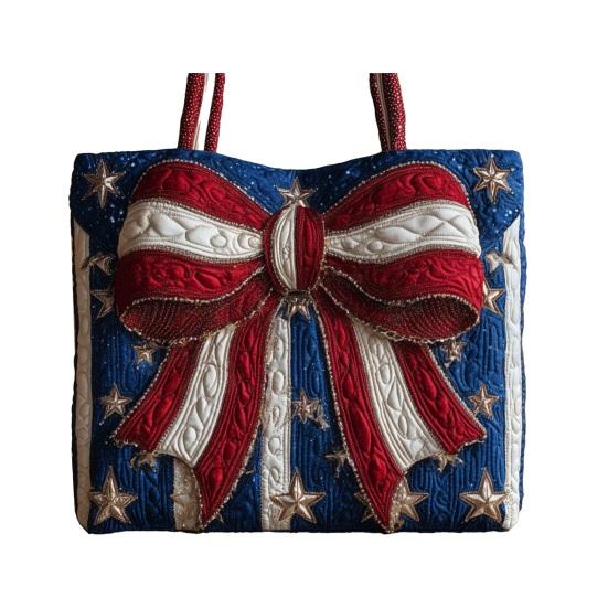 Quilted Vintage Handbag Women Tote Bag Shoulder Bag Machine Washable Floral Purse for Commuting Travel Grocery Shopping Beach