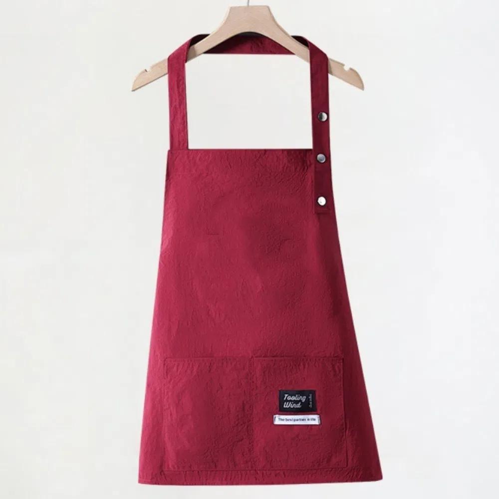 Новый 2 размера Парикмахерский фартук Водонепроницаемый Дышащий Кухонный фартук Регулируемый ремешок Большой карман Рабочая одежда для парикмахерского дела