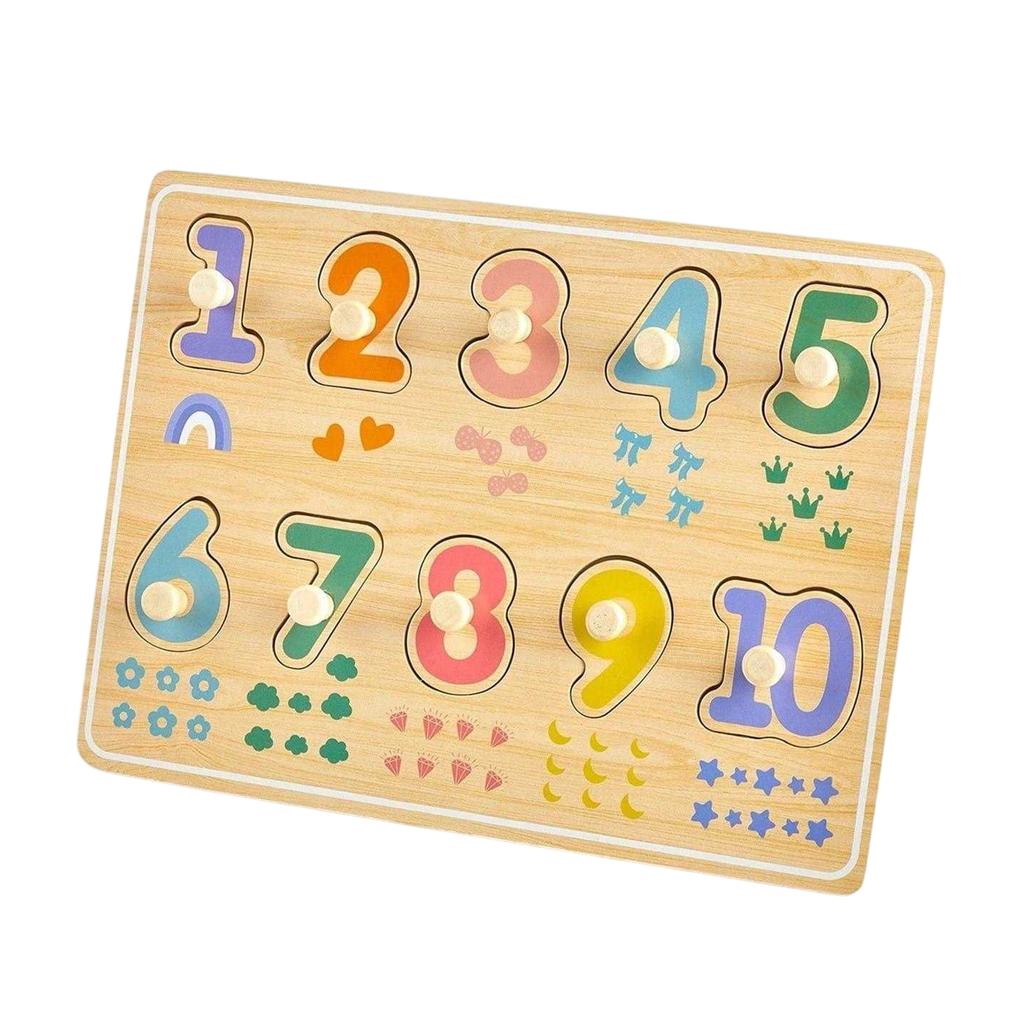 Tooky Toys Childrens/Kids Wooden Puzzle Set