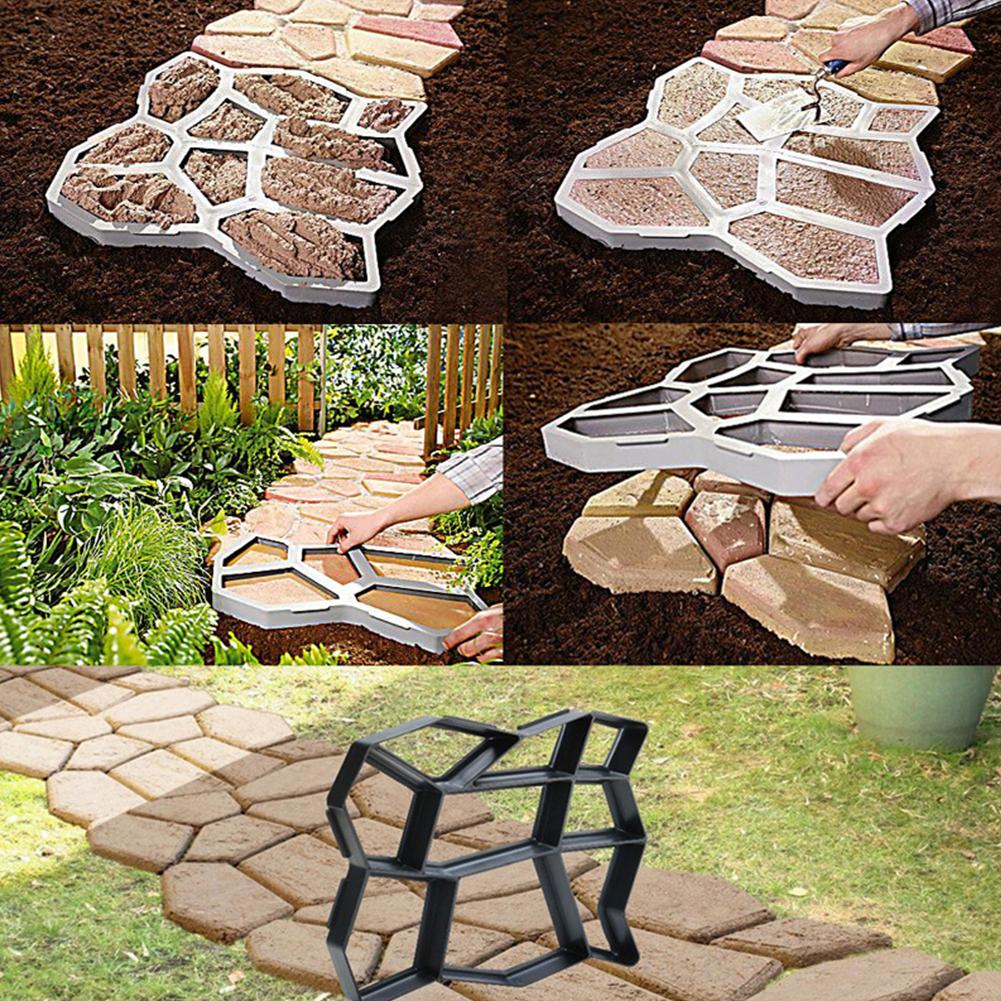 Reusable Path Maker Mold DIY Concrete Brick Mould
