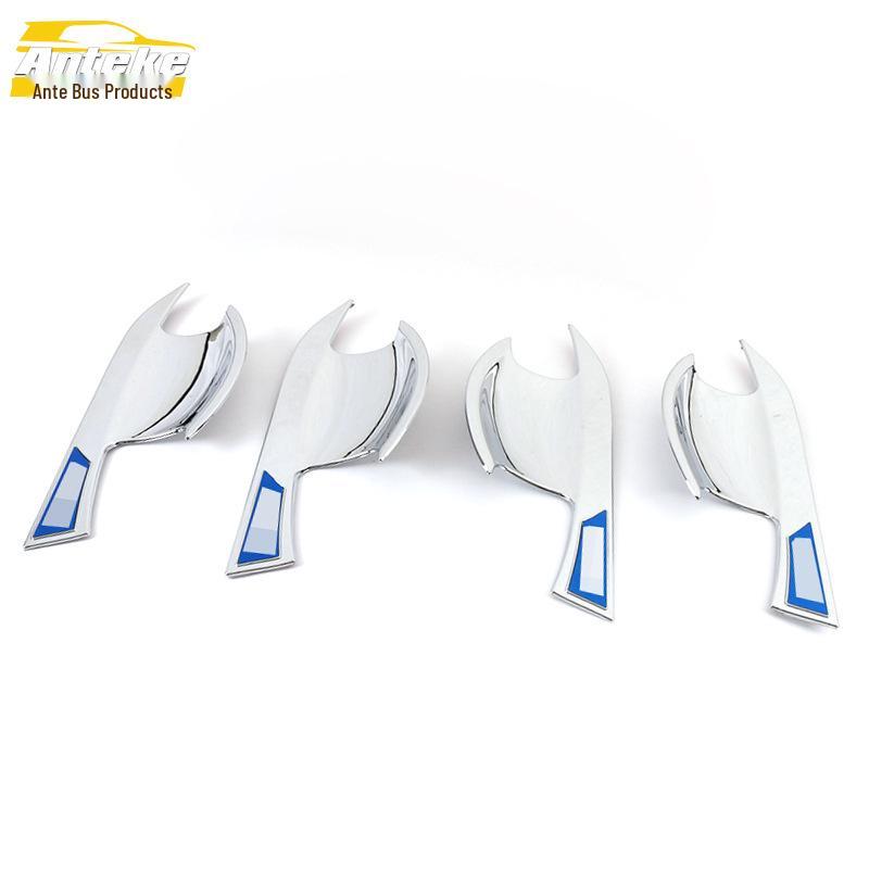 

19 Моделей Подходящие Накладки на Дверные Ручки Jiaji с Гальваническим Покрытием, Устойчивые к Царапинам, Декоративные Наклейки - Внешние Аксессуары