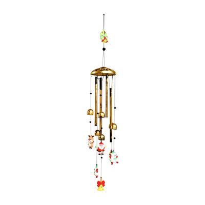 Carillons Éoliens de Noël:  Carillons éoliens en métal pour la maison et l'extérieur pour la décoration de jardin