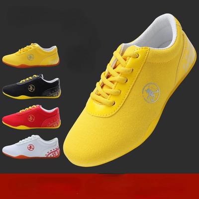 XIHAHA Canvas Kung Fu Shoes Martial Arts Tai Chi Taekwondo Wu Shu Karate Sport Shoe Couple Sneakers Adult Shoes Large Size 27-46