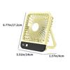 Bocqde Handheld Fan Rechargeable Personal Fans New USB Fan Rechargeable Long-life Home Silent Super Powerful Folding Desktop Electric Fan Clearance!