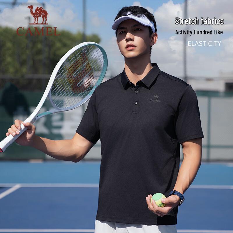 CAMEL Outdoor Quick-Dry Breathable Polo Shirt