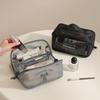 Portable Transparent Mesh Travel Toiletry Bag