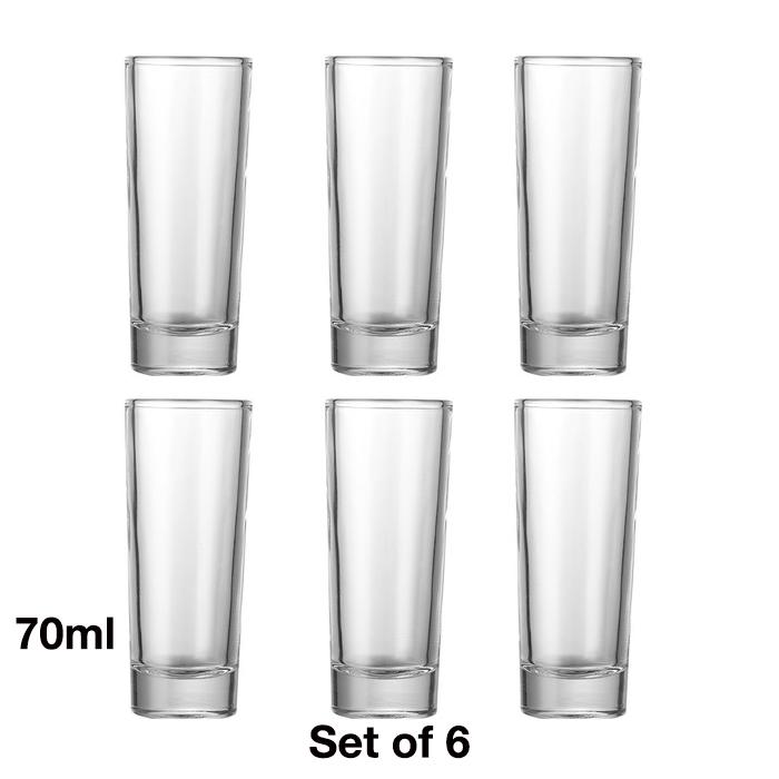 Ağır Tabanlı Shot Bardağı Seti, Viski Shot Bardakları, Likör İçin Mini Cam Bardaklar, Çift Taraflı Likör Bardakları, Tekila Bardakları Sm
