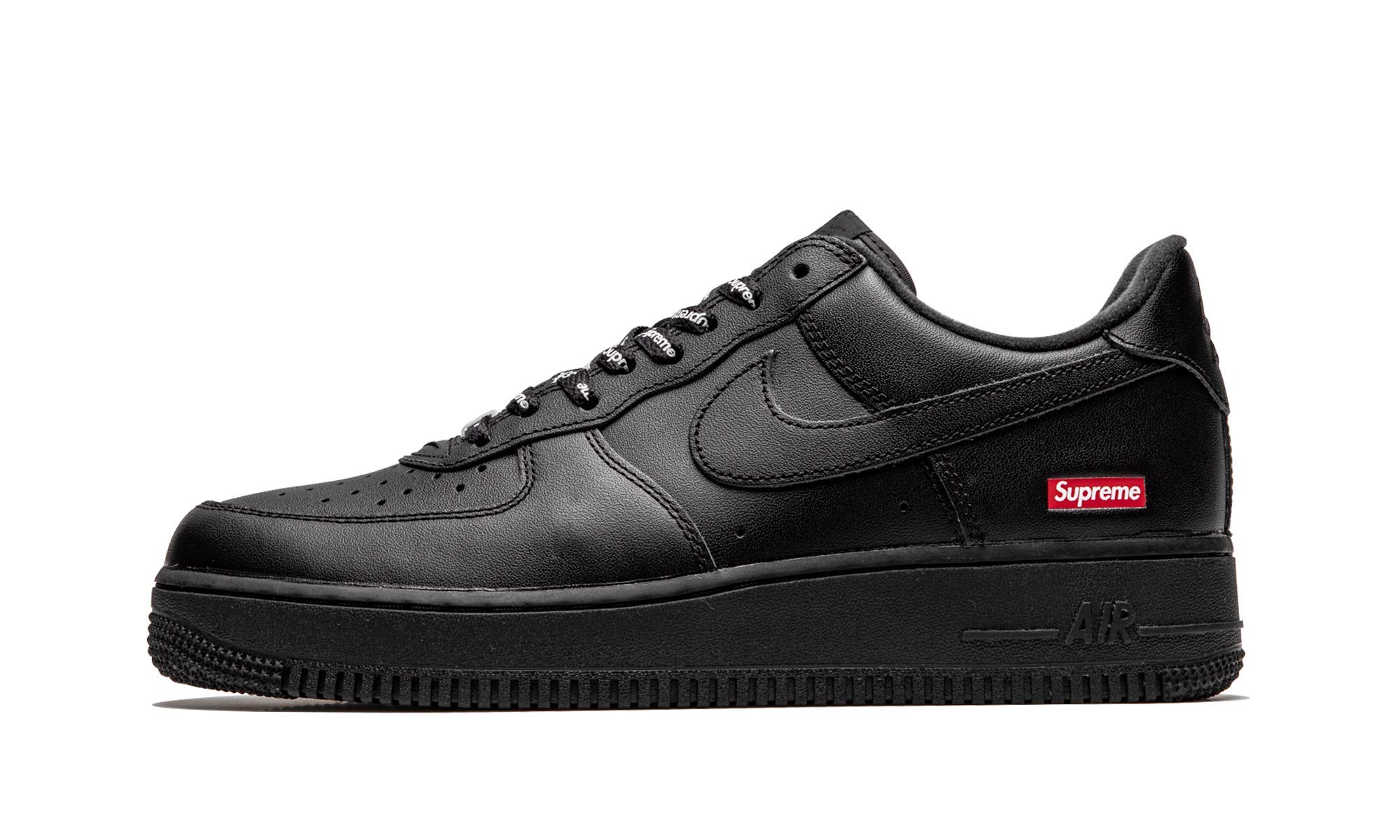 

Nike Air Force 1 Low Supreme Mini Cu9225 Box Logo Men s Size, Black, 24.5 чёрный