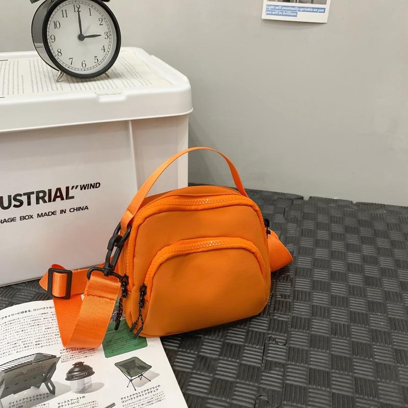 Trendy Brand Small Satchel Women's Trendy Shoulder Bag Men's Casual Versatile Messenger Bag Sports Mobile Phone Bag Small Backpack