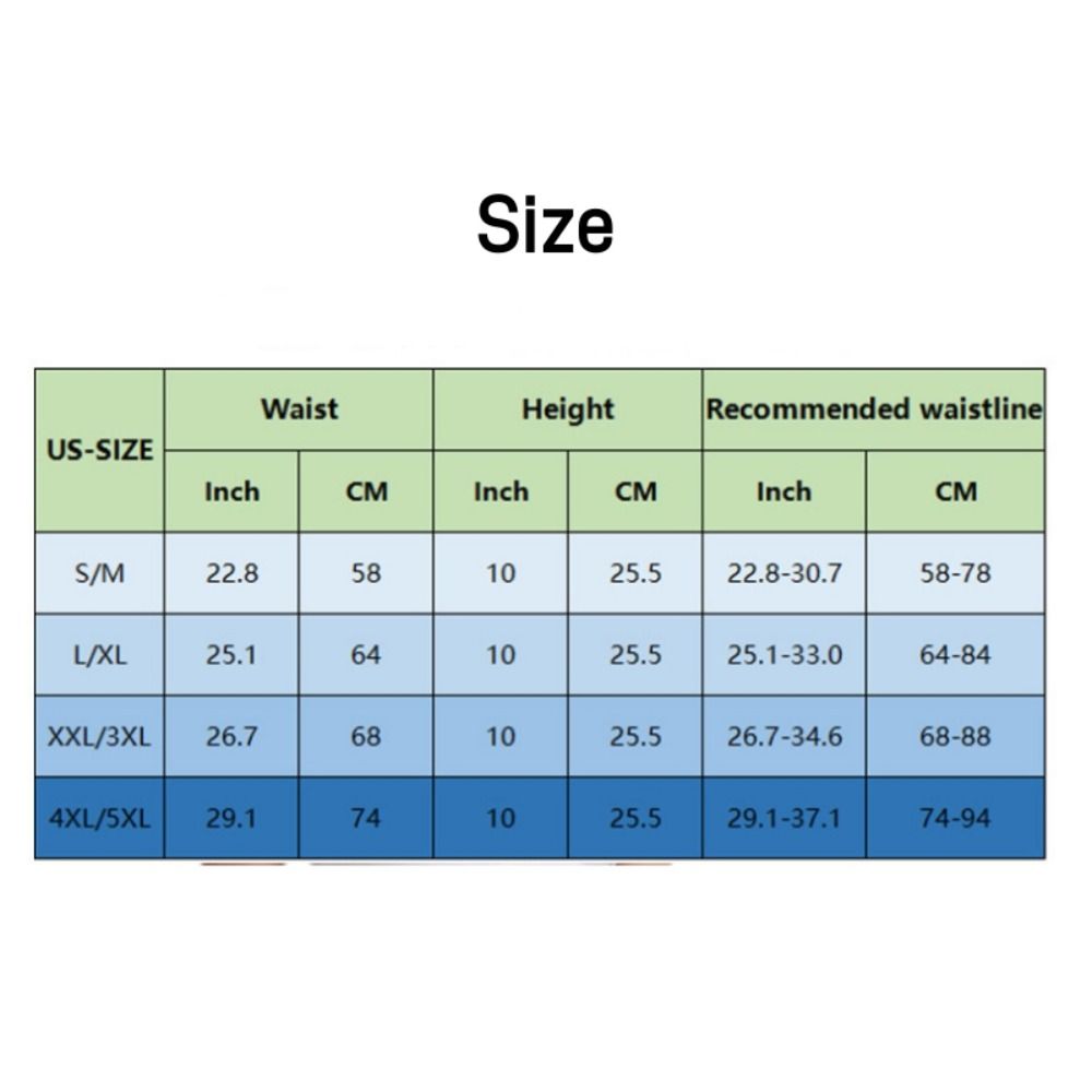 Fat Burning Zipper Waist Slimming Belt Belly Sweat Workout Fitness Shapewear  Women
