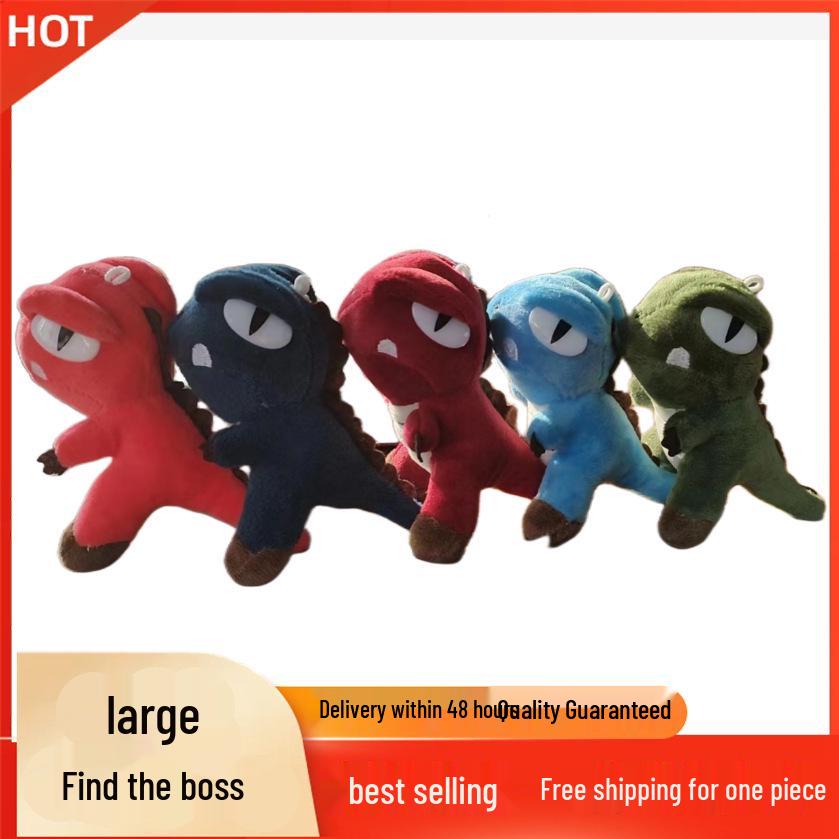 

Adorable Baby Dinosaur Plush Backpack Pendant Gift with Beaded Chain