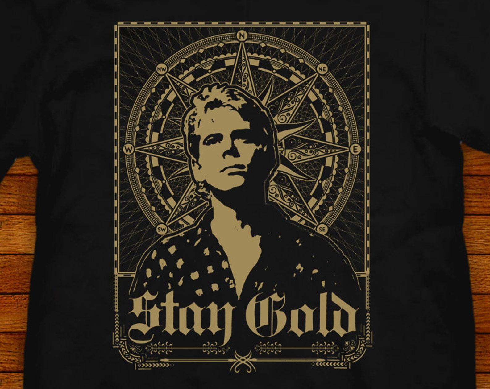 The Outsiders Shirt: Stay Gold Ponyboy Pop Art Tee 2XL