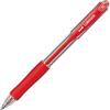 Mitsubishi Pencil Beri Raku Knock Oil-Based Ballpoint Pen 0.7mm Red SN10007.15