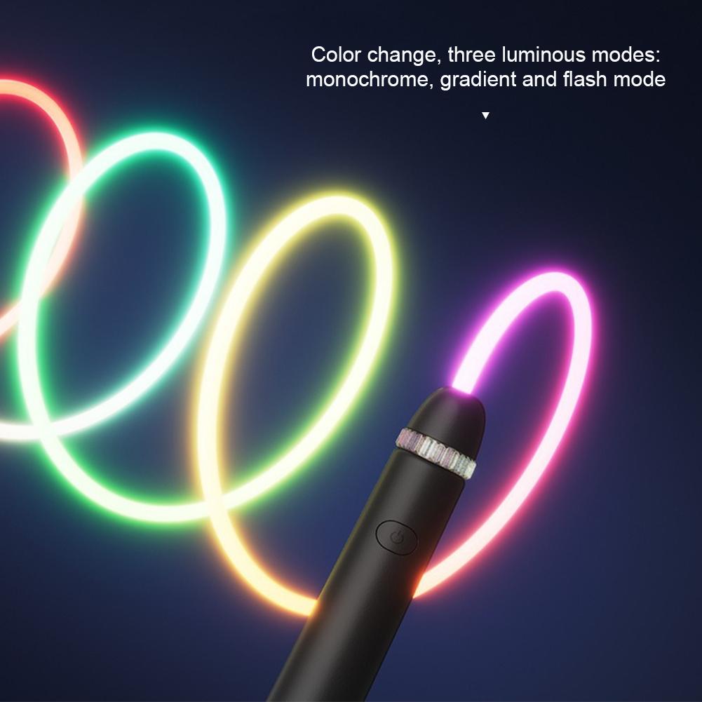 Children's Colorful Luminous Skipping Rope Type-C Rechargeable Long-Lasting Color-Changing Skipping Rope Portable Fitness Equipment