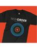 Men's  New Order  Monday 1988 Graphic T-Shirt-  Band T-shirt with Eye-catching "NEW ORDER" Lettering- Short-sleeved Music-themed T-shirt