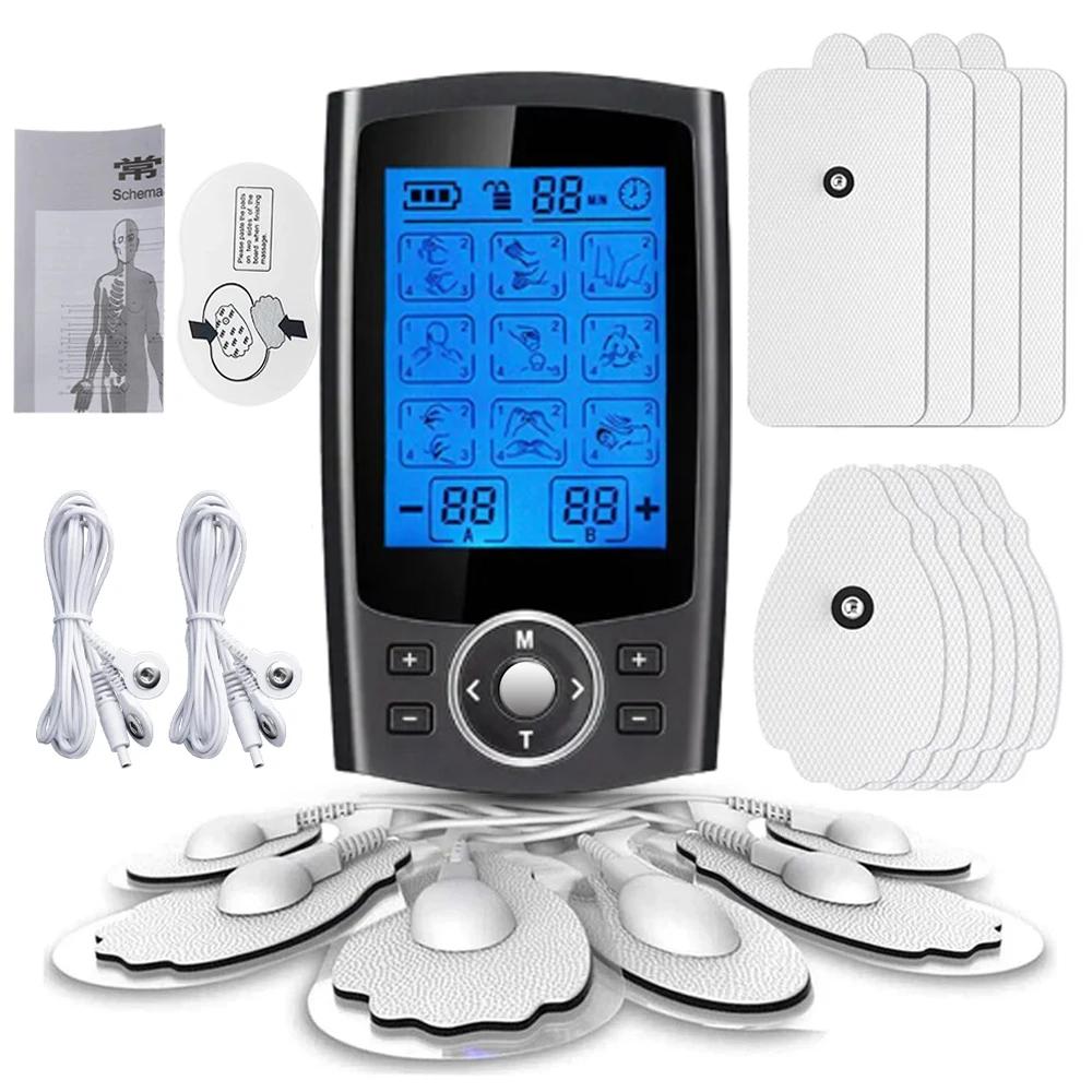 36 Modes TENS Muscle Stimulation Massager Ten Units Electric EMS Digital Therapy Relax Full Muscle and Weight Loss Stress Relief