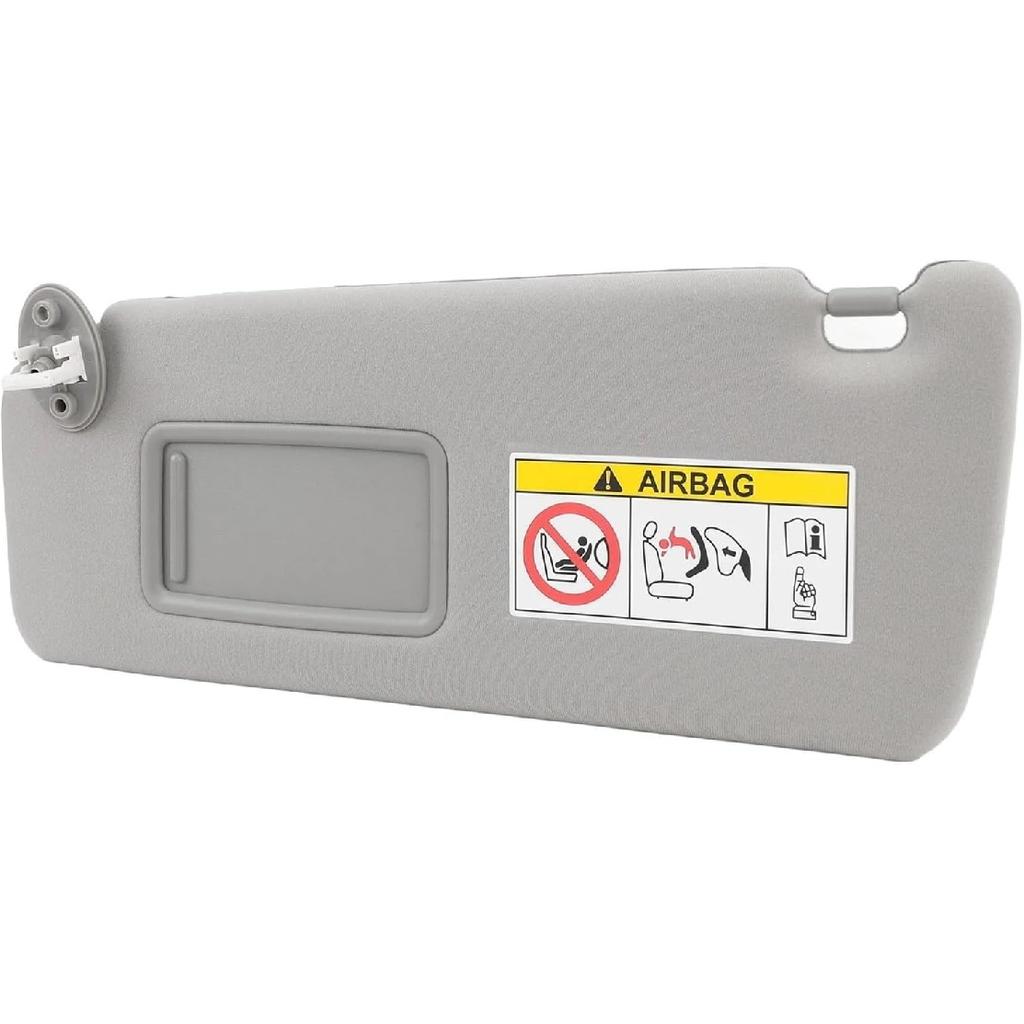 Sun Visor Left Driver Side Sun Blocking Makeup Mirror Rear View Sun Shielding Board Compatible for Toyota Land Cruiser Prado 2010-2023
