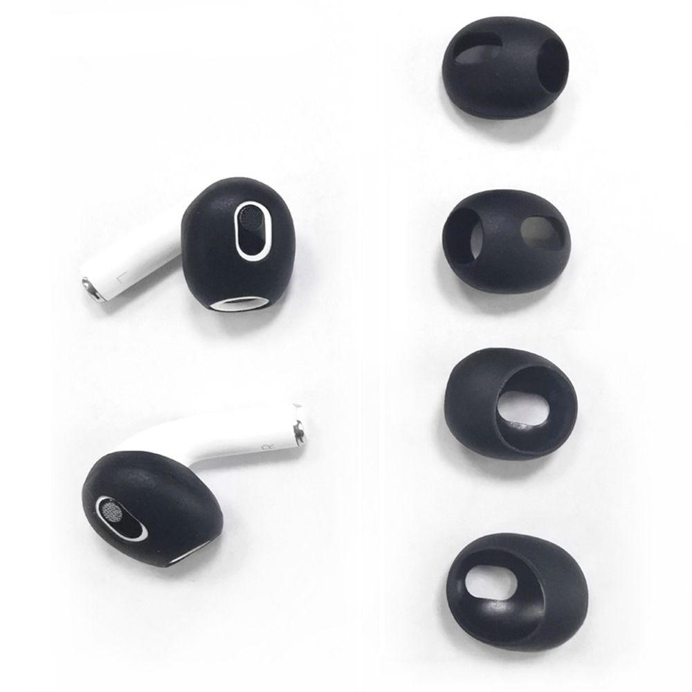 2pcs/1pair Ultra Thin Replacement Protective Earbuds Eartips Ear Cover Silicone For AirPods 3