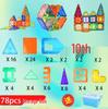 Multicolor Magnet Track Building Blocks for Kids: Educational Assembly Toys for Boys and Girls