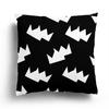 Nordic black and white simple geometric print pillow case home decoration bedroom room living room sofa cushion cover 45x45cm
