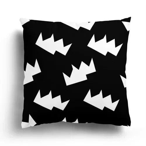 Nordic black and white simple geometric print pillow case home decoration bedroom room living room sofa cushion cover 45x45cm