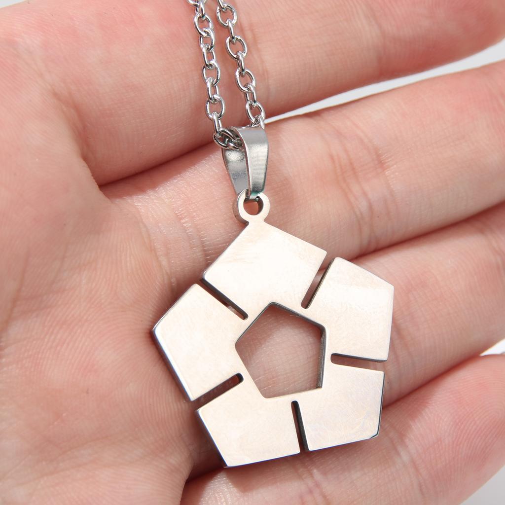 BLUE LOCK Anime Necklace Stainless Steel Soccer Pendant Cosplay Jewelry Gift For Women Men