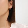 SILVER925 Rainbow One-Touch Earrings PJSE0185