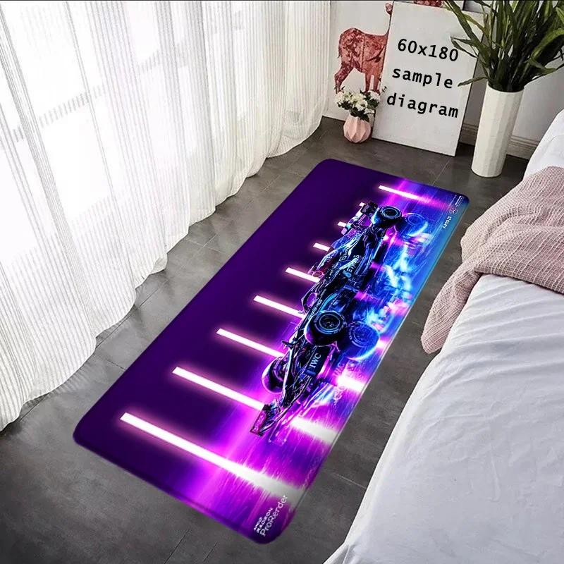 Balcony Carpet Living Room F1 Racer 33 Number Rugs Foot Carpets Entrance Doormat Soft Bedside Rug Floor Mats Non-slip Mat Home