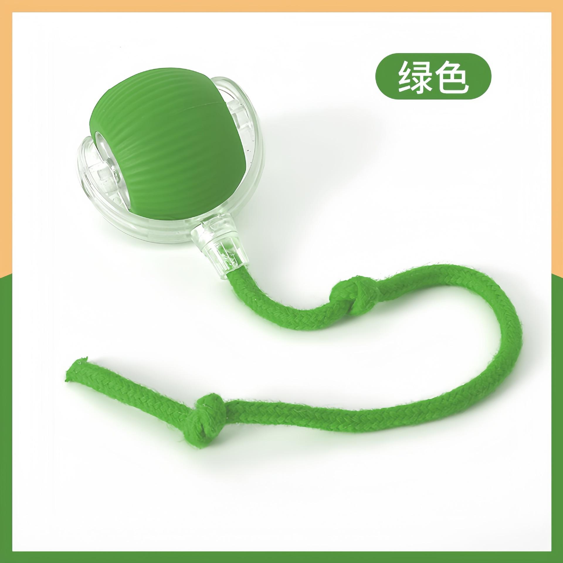 

Interactive Rolling Dog Ball, Interactive Dog Smart Ball Toy, 360°Smart Automatic Rotating Rolling Ball for Dogs & Cats (Red+Green) one-size