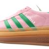 Adidas Gazelle Bold W True White IE0420 Japanese shoe Pink/Green/Cloud (True Pink/Green/Cloud White, size, Adult, Numeric, 24.5 cm) [Used]