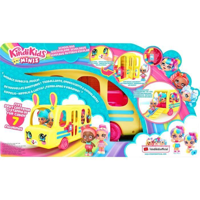 Bus Et Poupée Mindi Kindi 9cm - Kindi Kids - MOOSE TOYS