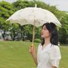 Hollowed Wedding Lace Umbrella Wooden Handle Parasol Umbrella Photography Prop Prop Umbrella  Women