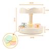 B97A-Cake And Sushi Stand Automatic Rotating Dessert Display Stand Stylish Rotating Food Serving Tray Ideal Gift