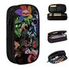 Game Dandy's World Pencil Cases Pencil Box Pen Holder Kids Large Storage Pencil Bags Students School Zipper Accessories
