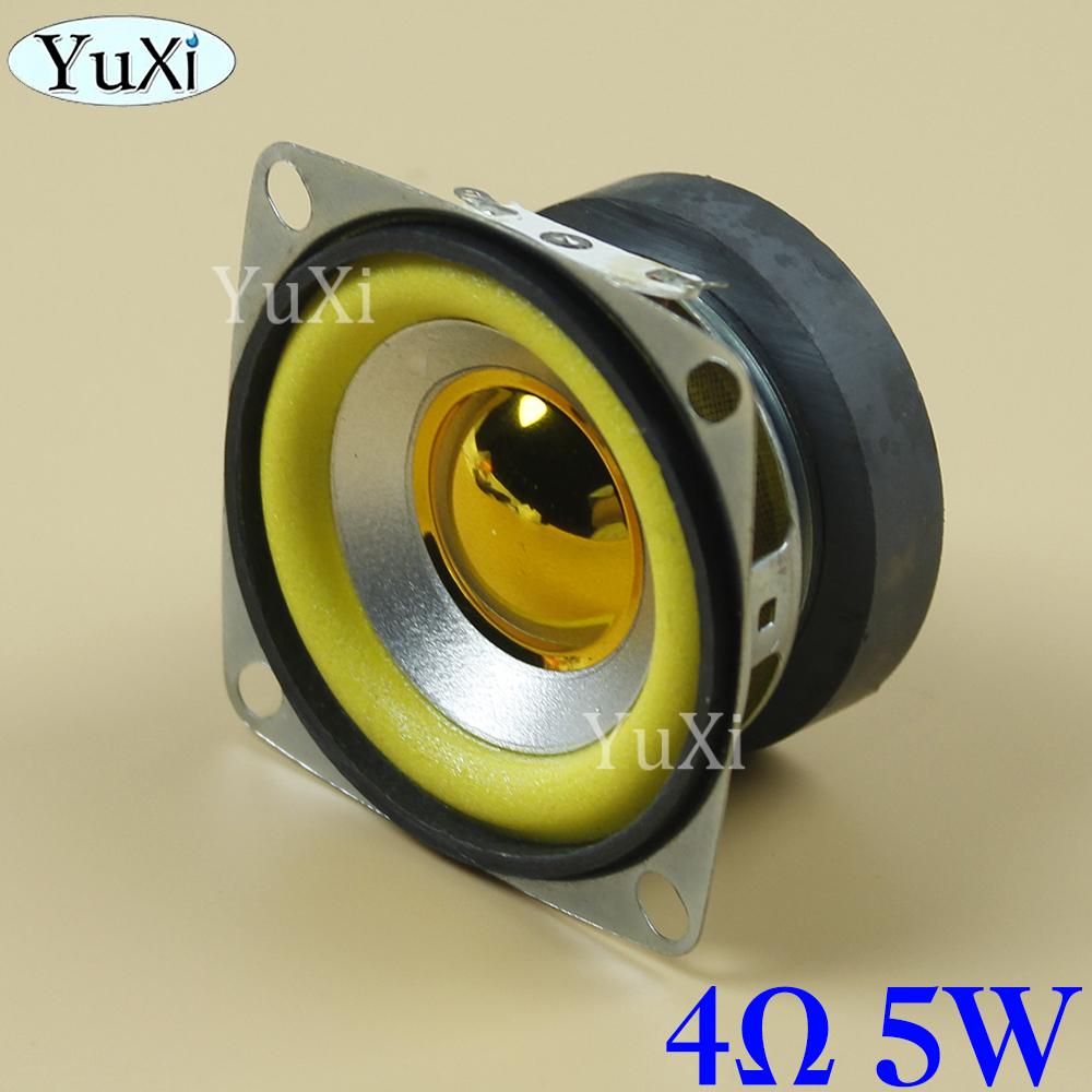 1Pc Full Frequency Speaker 5W 4Ohm Bluetooth Audio Radio External Magnetic Speaker 4Ohm 3W 53MM Square Loudspeaker