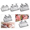 Scatola Stampo Pressione Carne di Prosciutto in Acciaio Inossidabile per Preparazione Hamburger per Pranzo