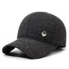 Middle-Aged and Elderly Cap Men's Autumn Winter Ear Protection Cap Warm Cotton Cap Baseball Cap Father Cap