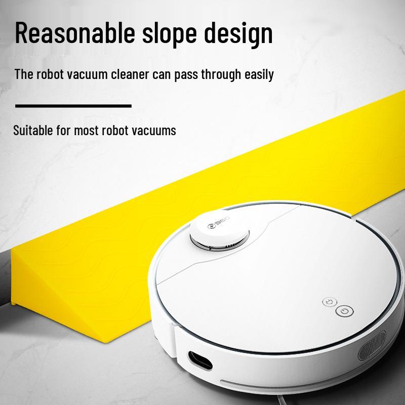 Triangular Indoor Robot Vacuum Climbing Pad - Plastic Small Step Ramp for Household Thresholds