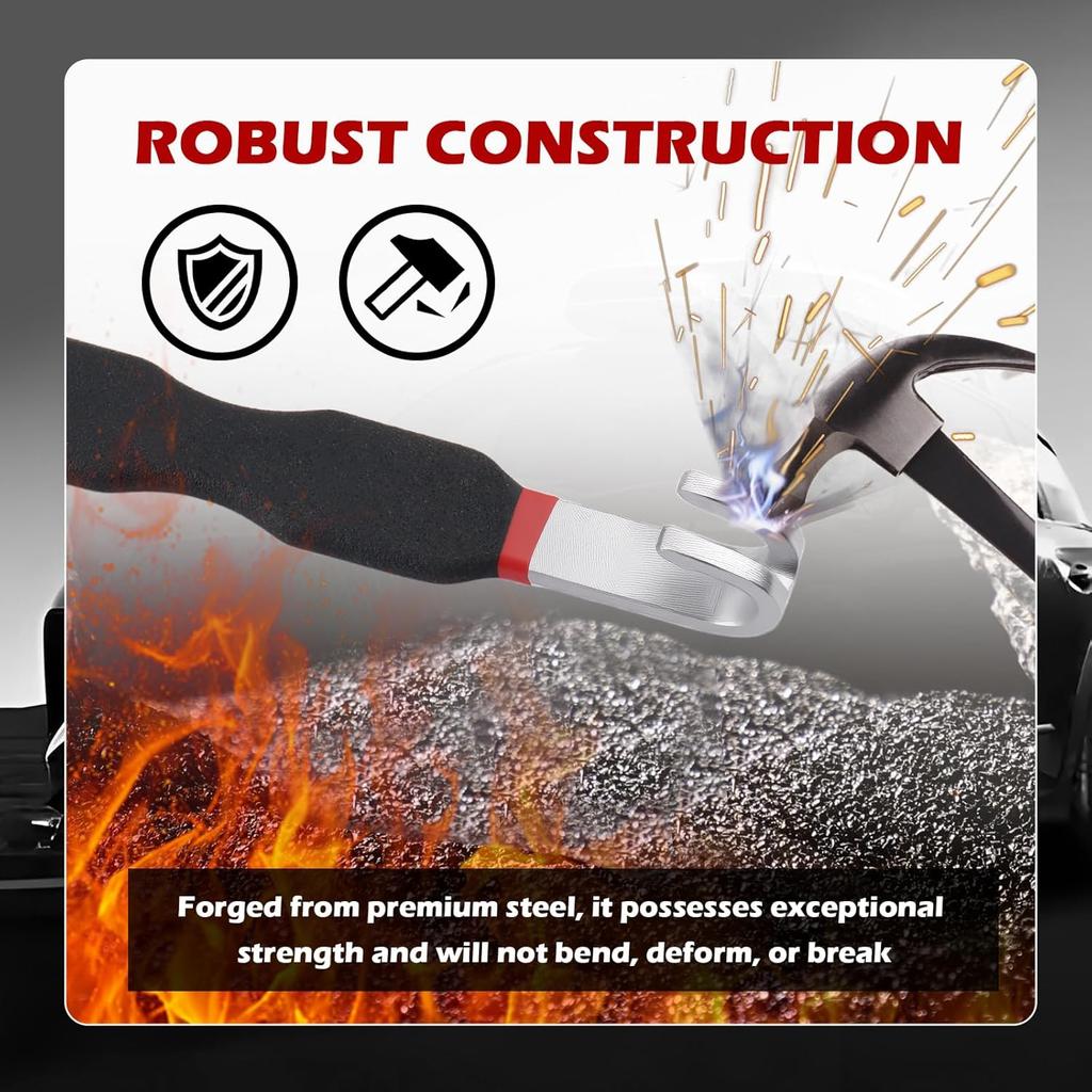 Automotive Electrical Terminal Connector Separator Removal Tool,2-In-1 Straight & Bent Head Electrical Disconnect Pliers With Non-Slip Grip,Durable